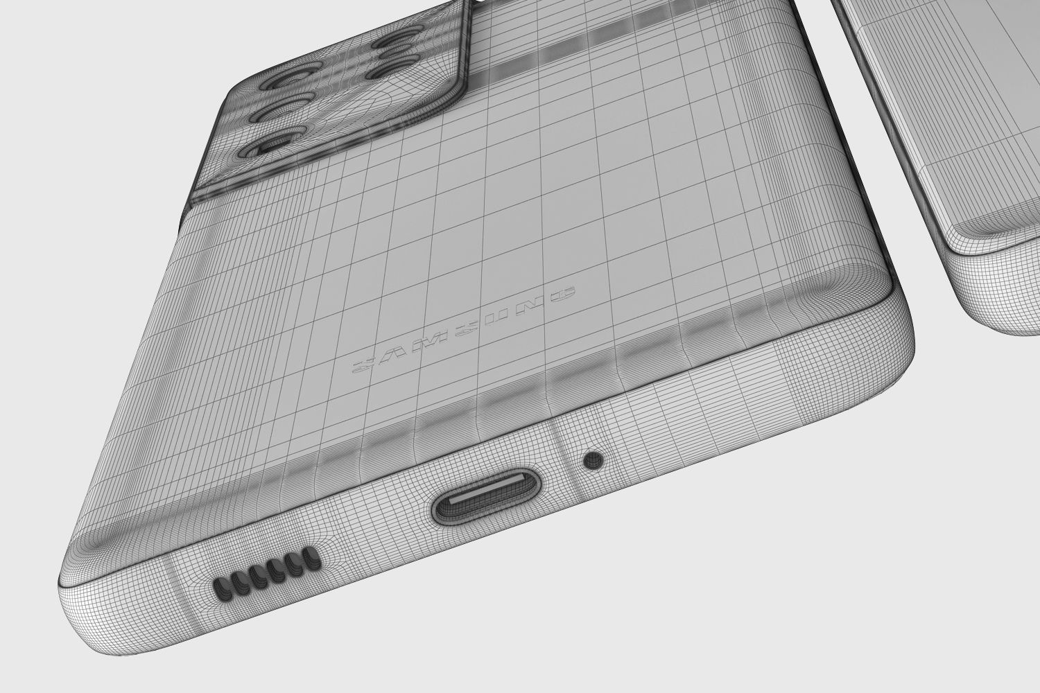 Samsung Galaxy S21 and S21 Plus and S21 Ultra v1 3D model_61