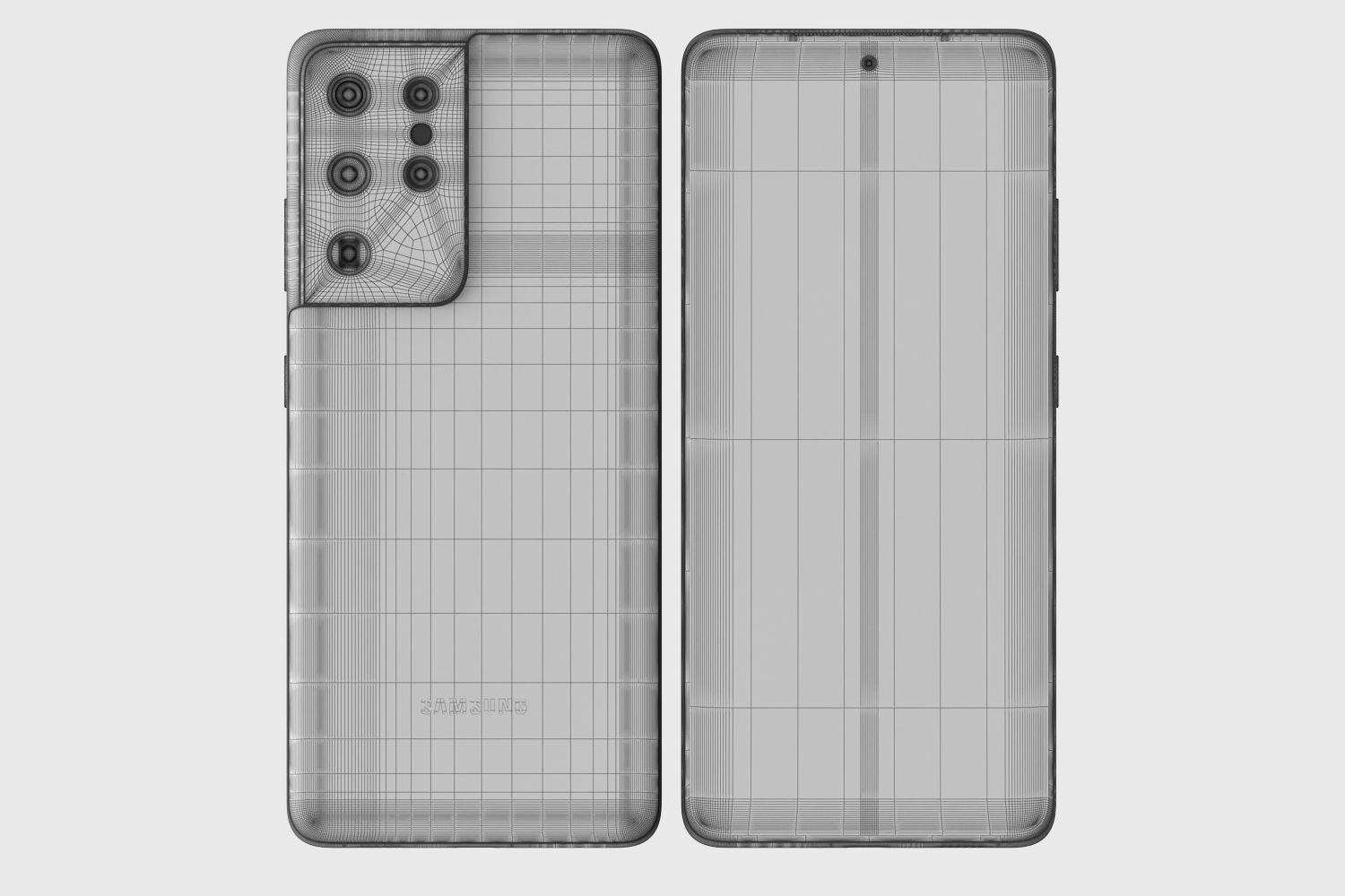 Samsung Galaxy S21 and S21 Plus and S21 Ultra v1 3D model_49