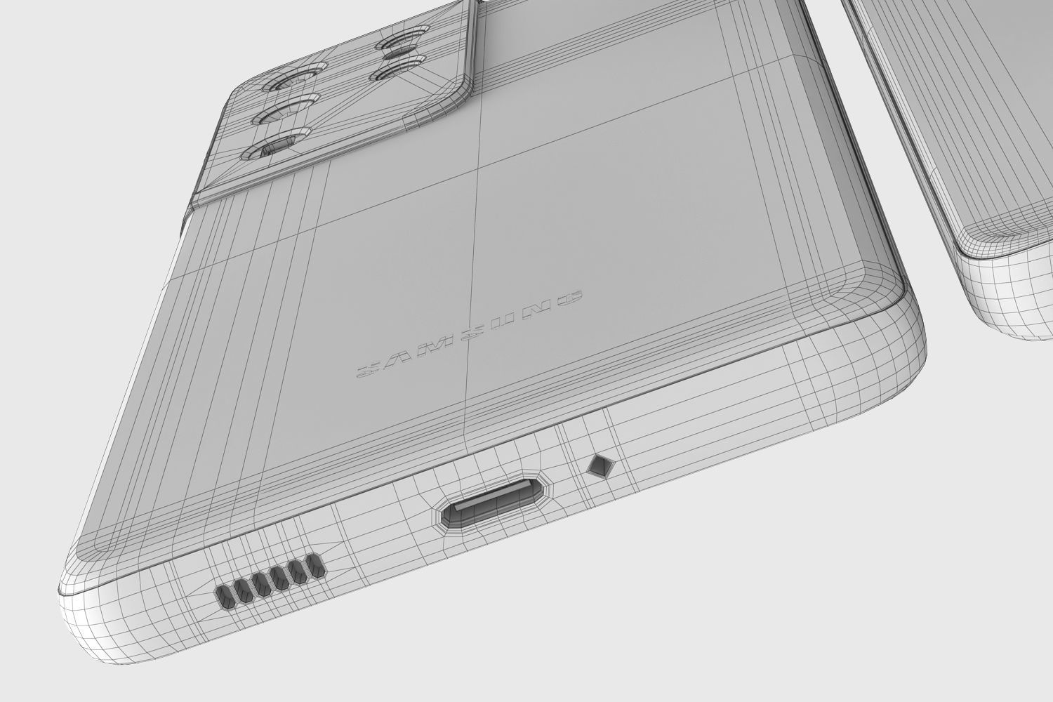 Samsung Galaxy S21 and S21 Plus and S21 Ultra v1 3D model_58