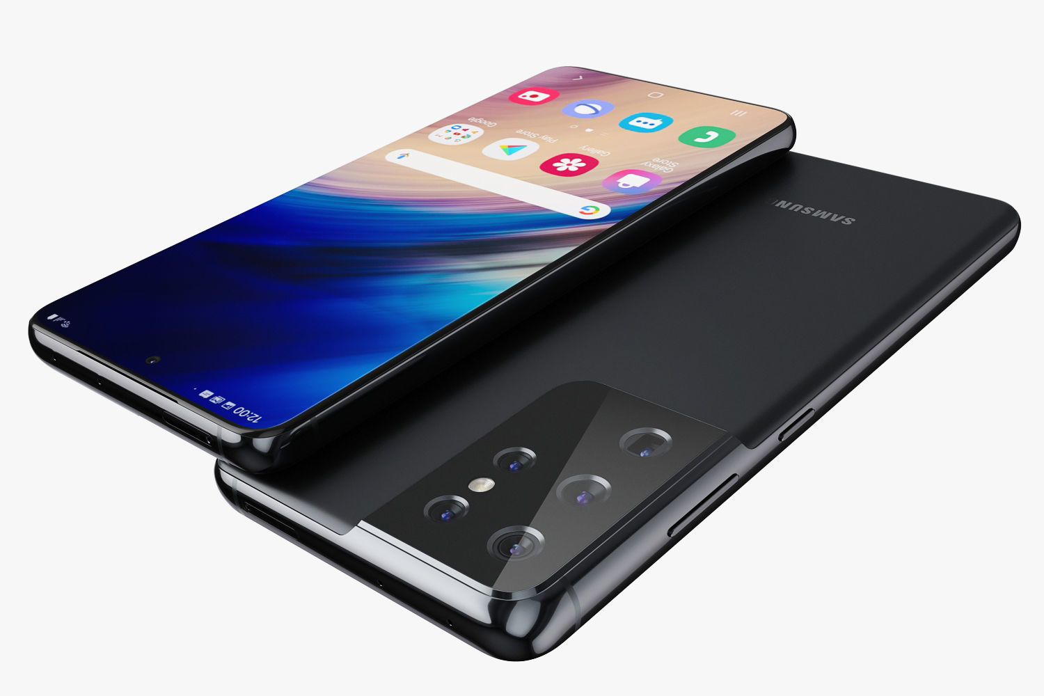 Samsung Galaxy S21 and S21 Plus and S21 Ultra v1 3D model_13