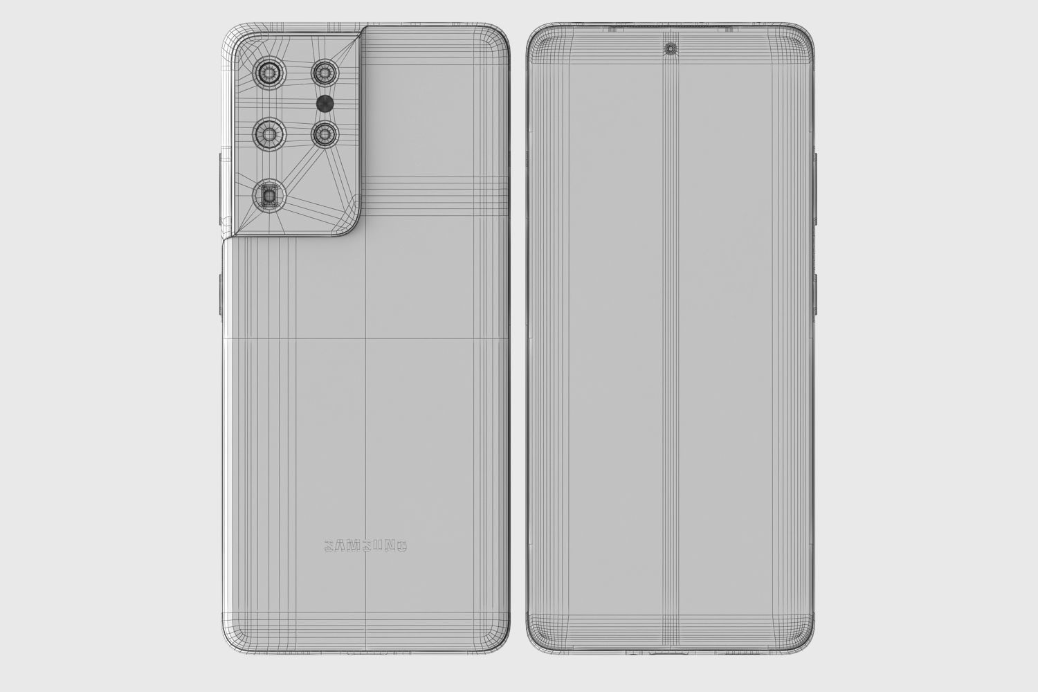 Samsung Galaxy S21 and S21 Plus and S21 Ultra v1 3D model_46