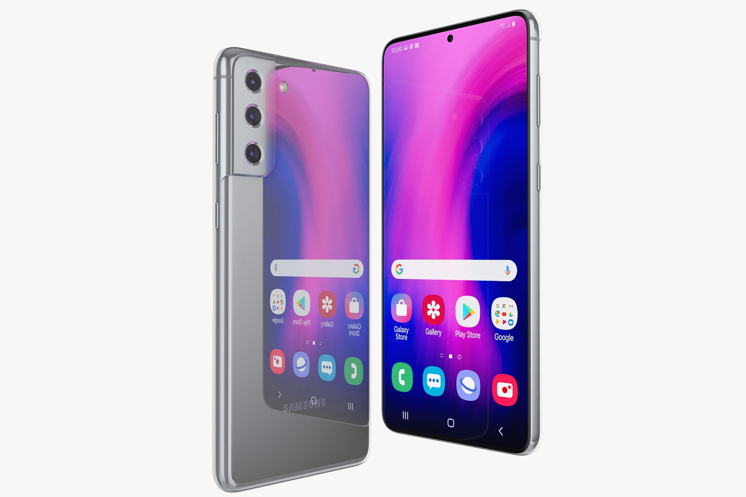 Samsung Galaxy S21 and S21 Plus and S21 Ultra v1 3D model_14