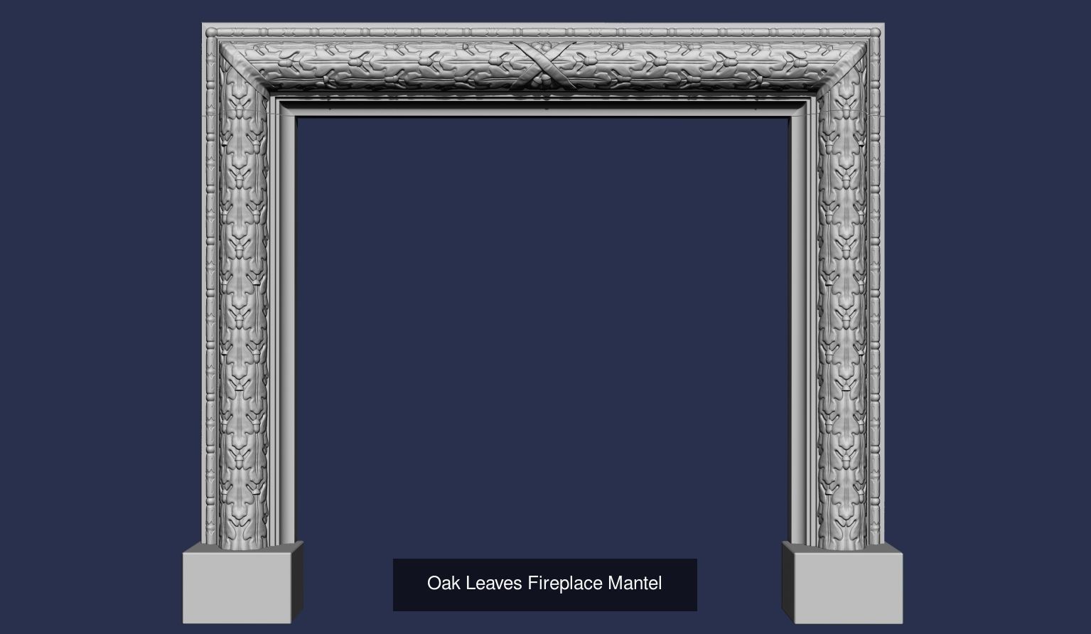 Architectural Fireplace mantel collection _4