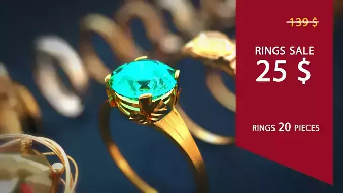 ring models 3D model