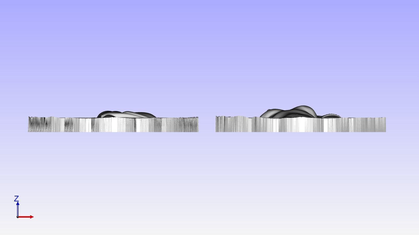 Panel - two girl 3D print model_3