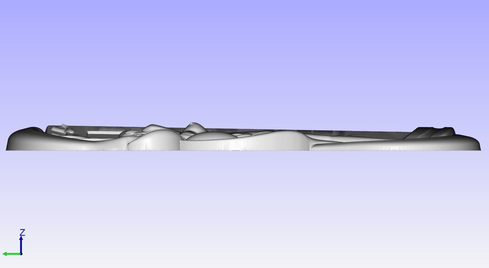 Panel - girl - stl 3D print model_4