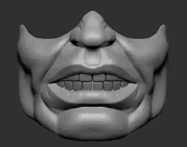Hulk Mask STL File Halloween Cosplay cartoon 3D print model
