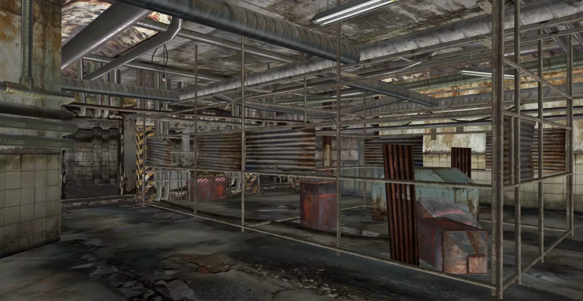 Scene - Resident-Evil-Scenery - interior 3D model