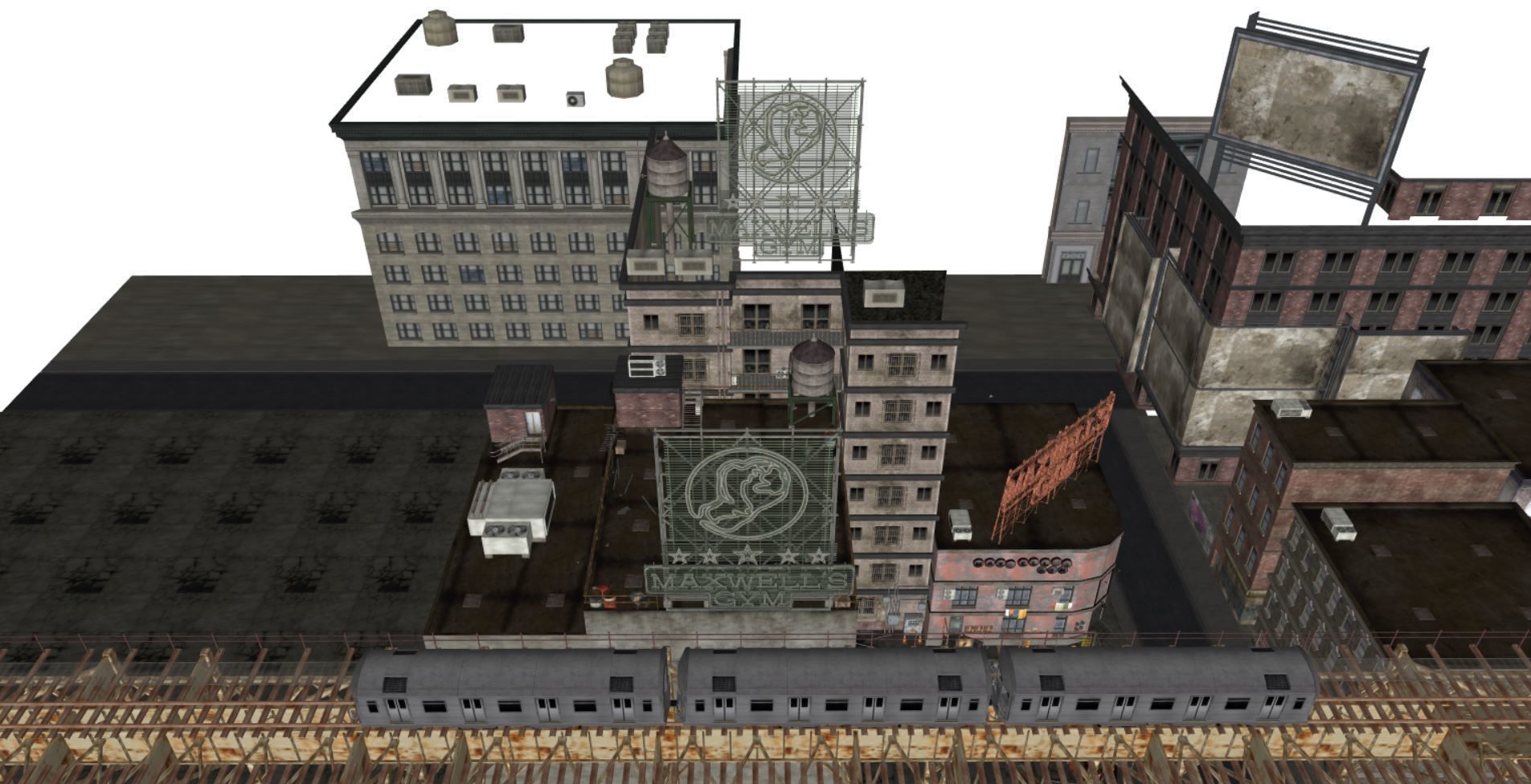 Scene - Rooftop - Exterior 3D model_10