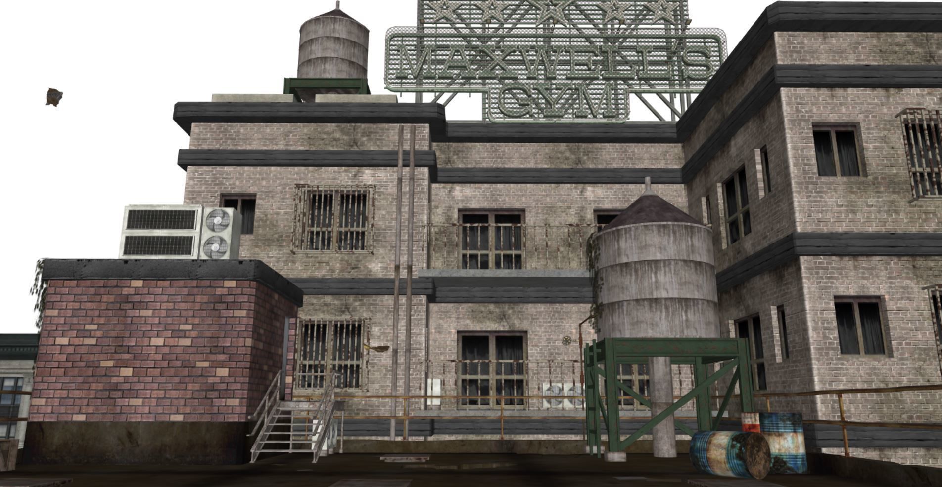 Scene - Rooftop - Exterior 3D model_8