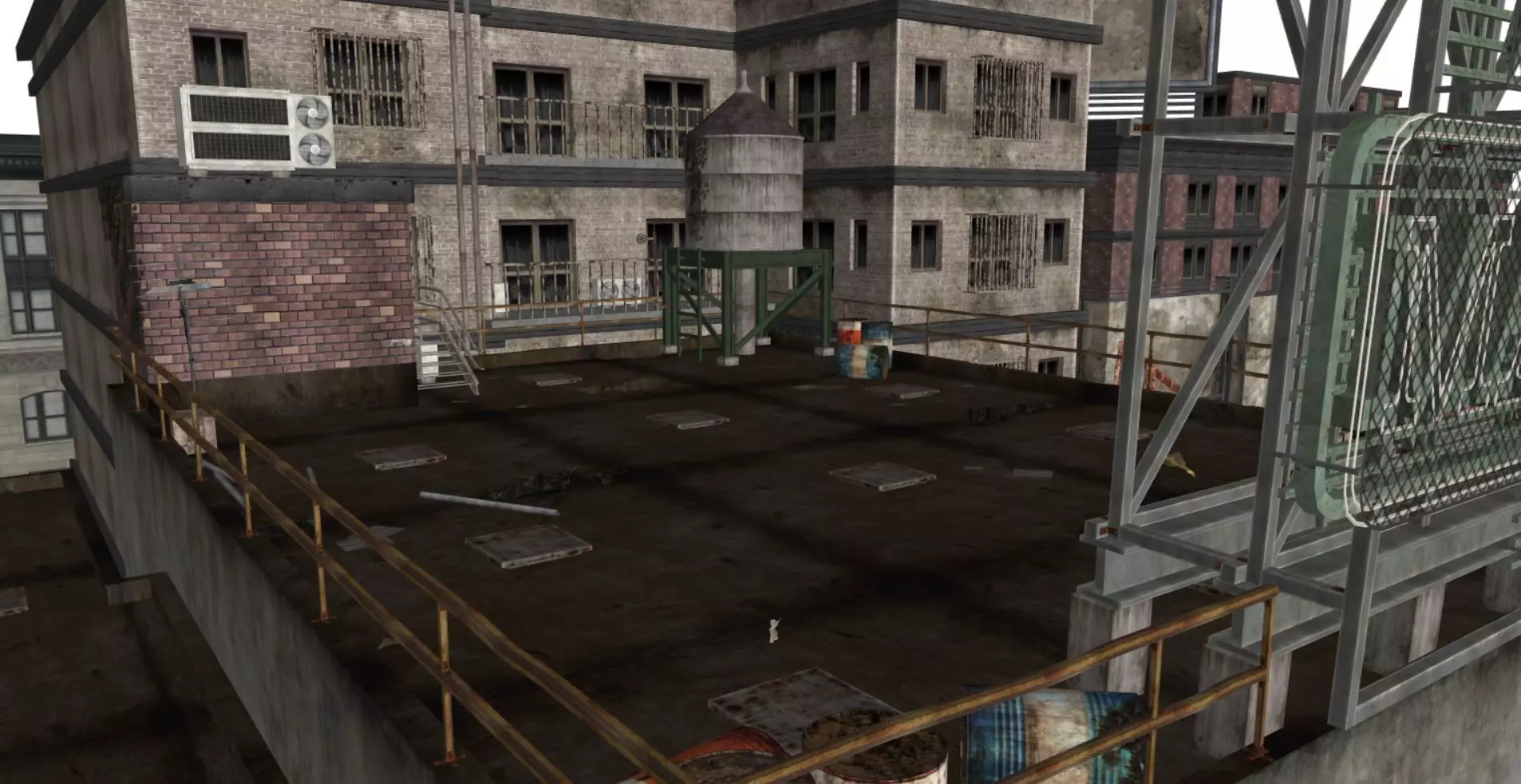 Scene - Rooftop - Exterior 3D model_0