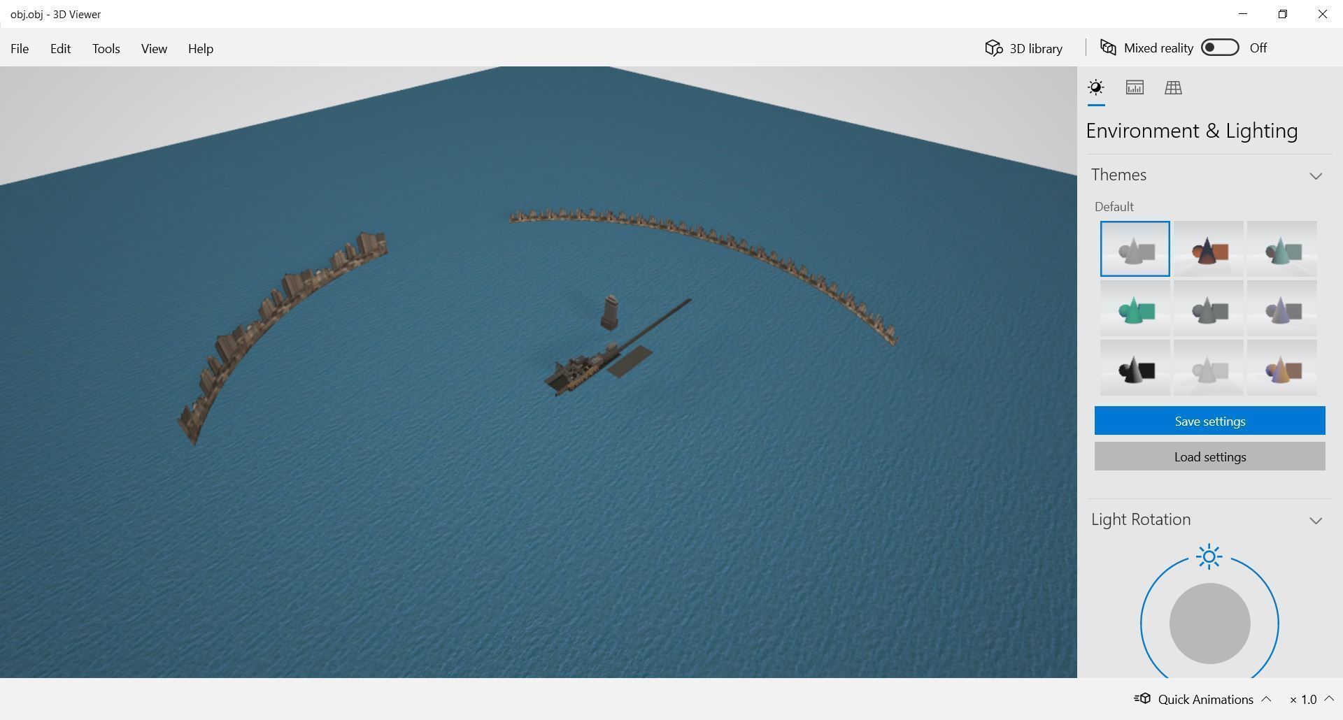 Scene - Rooftop - Exterior 3D model_3