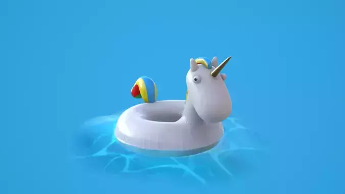 Inflatable Unicorn