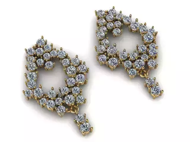diamond earrings 155