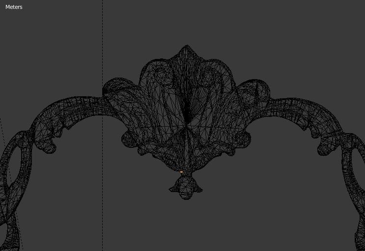 Classic decor ornament v-3D model 30 3D model_2