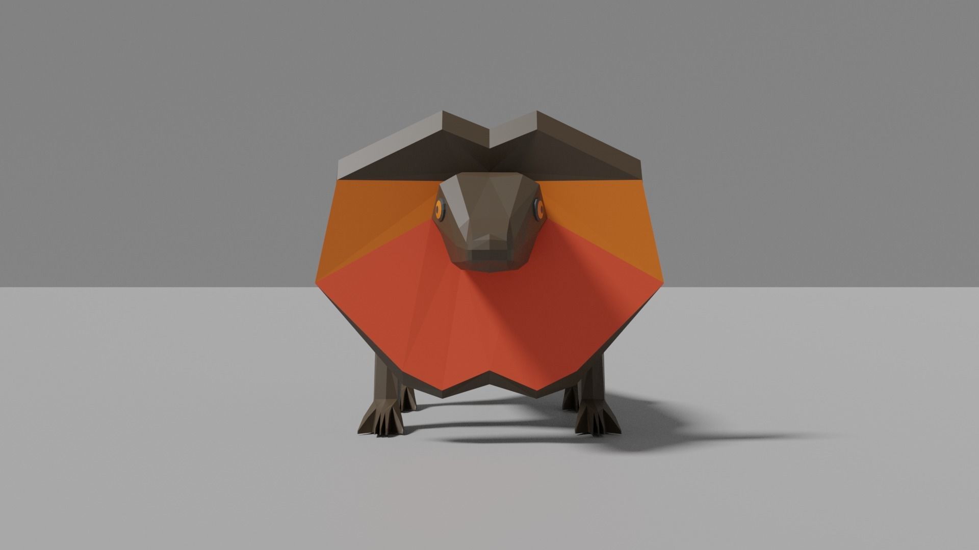 Australian Animals Pack Low-poly 3D model_23