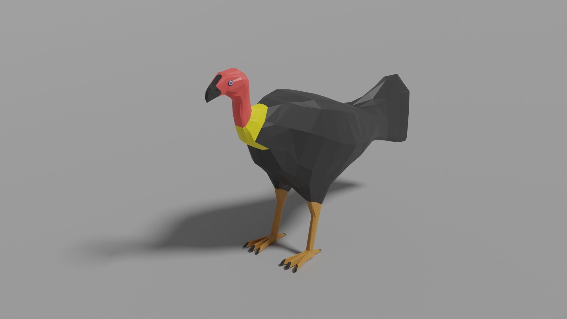 Australian Animals Pack Low-poly 3D model_1