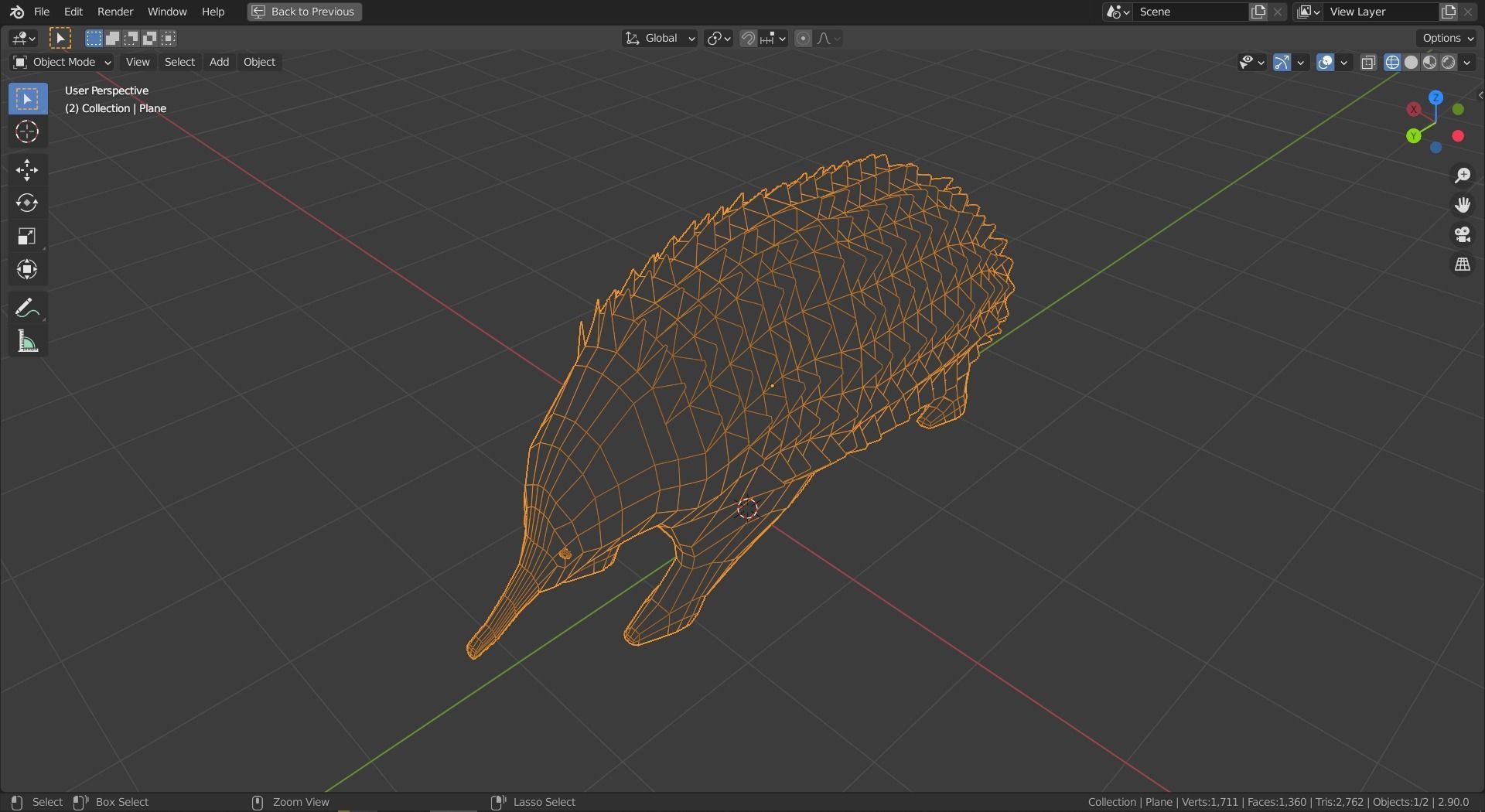 Australian Animals Pack Low-poly 3D model_16