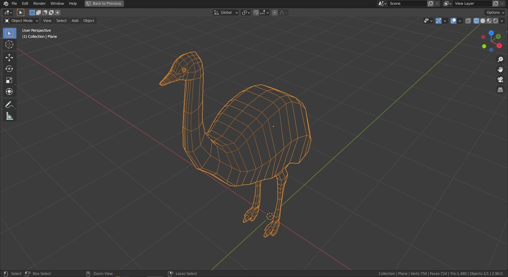 Australian Animals Pack Low-poly 3D model_20