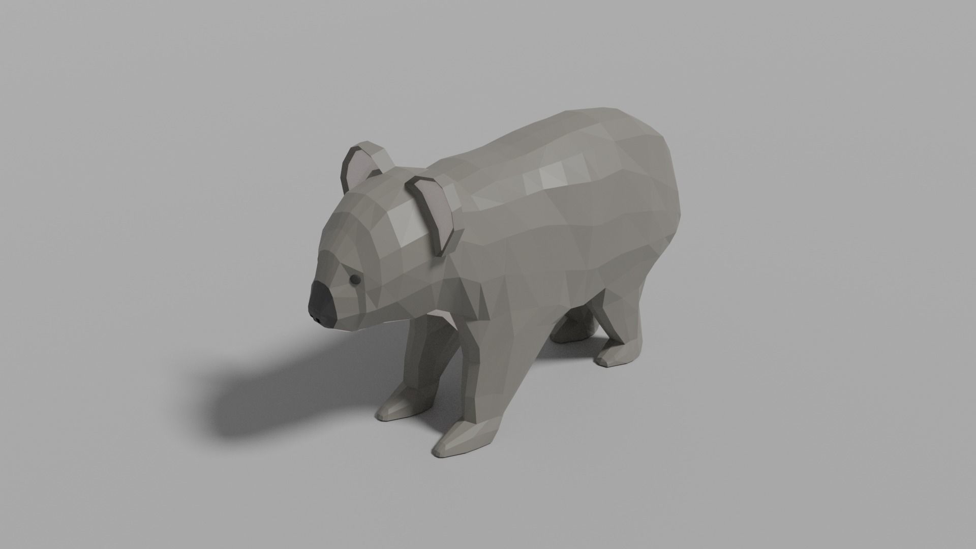 Australian Animals Pack Low-poly 3D model_29