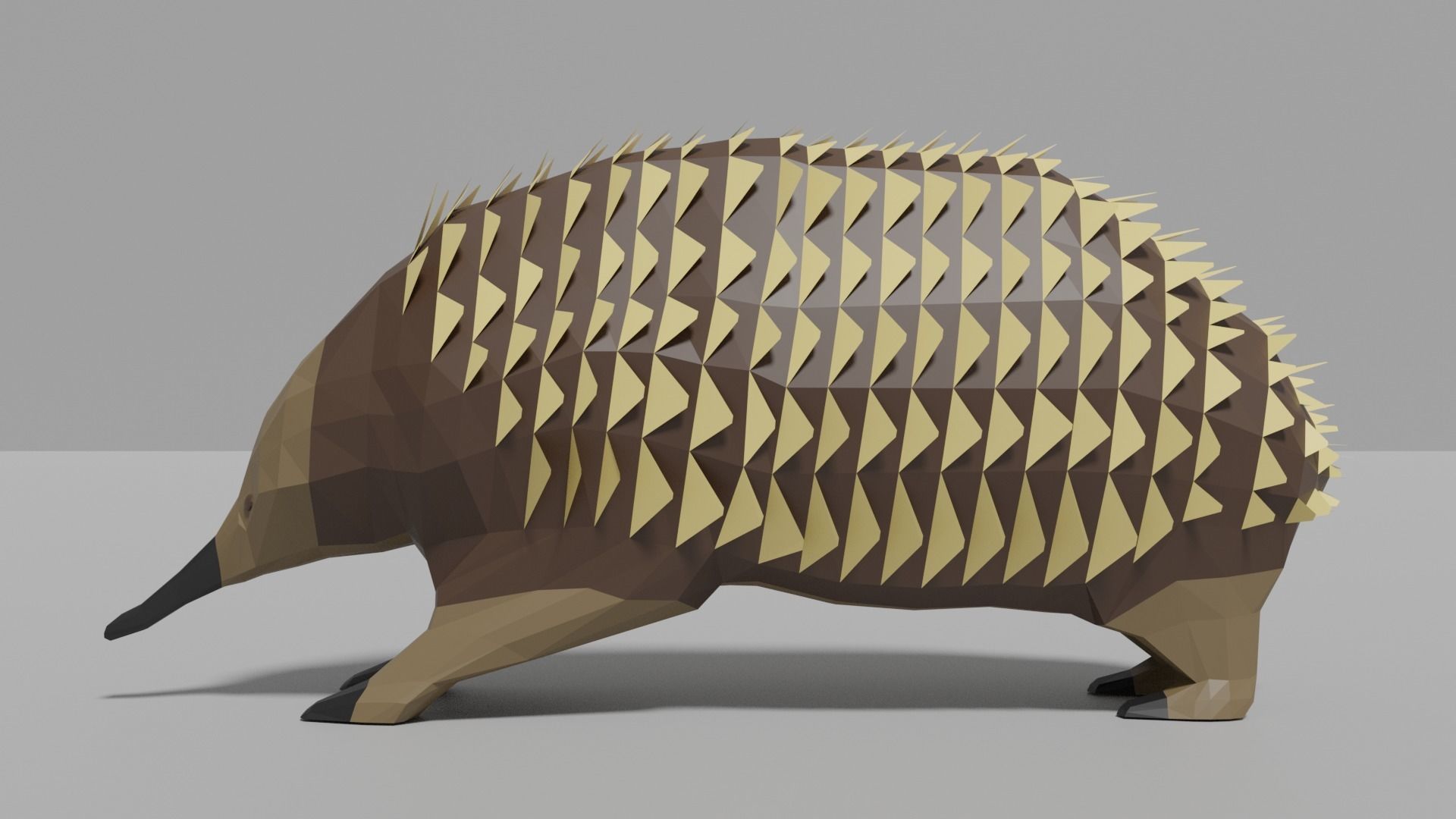 Australian Animals Pack Low-poly 3D model_14