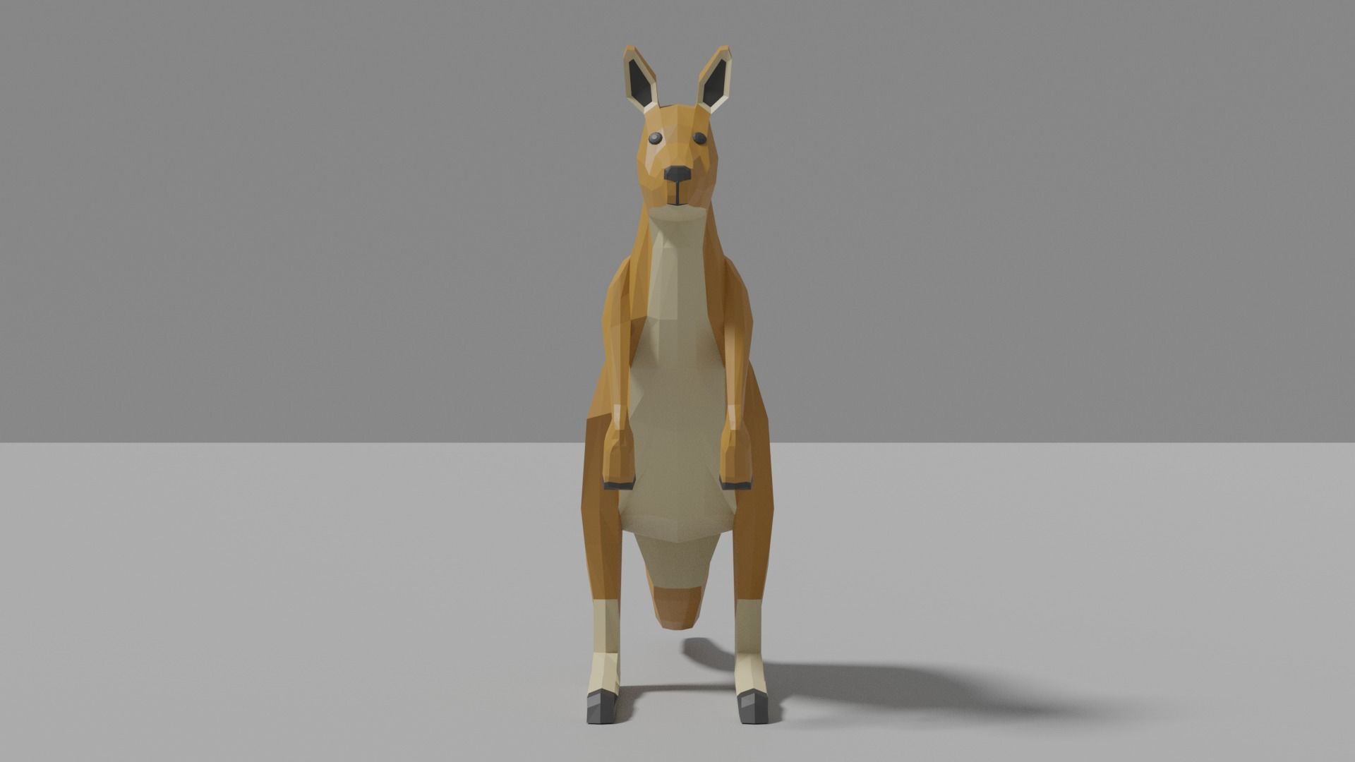 Australian Animals Pack Low-poly 3D model_27