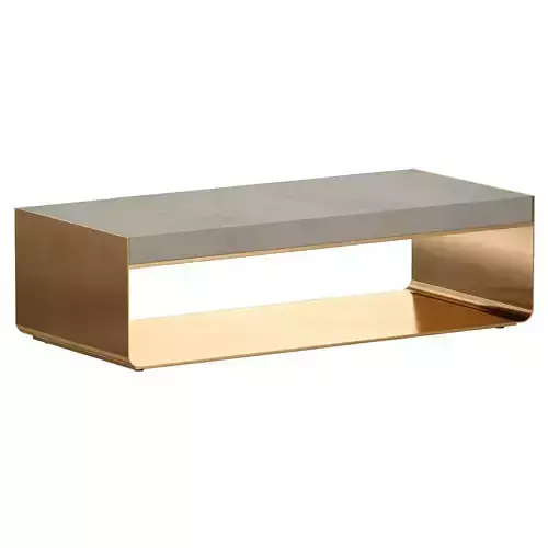 Dexter Concrete Top Coffee Table Crate and Barrel