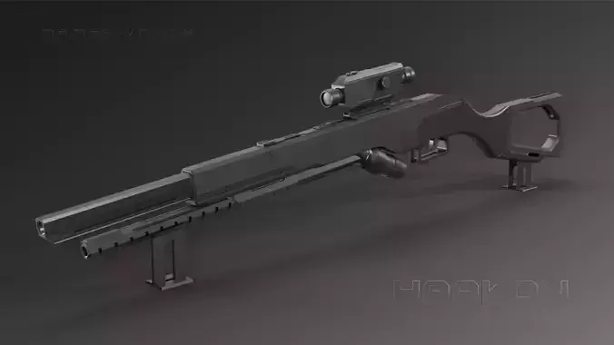 HAAKON - GUN - Game Asset