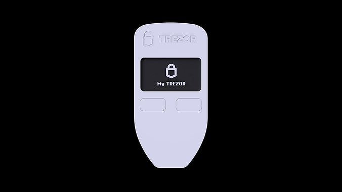 Trezor One 3D model