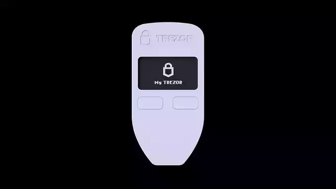 Trezor One 3D model