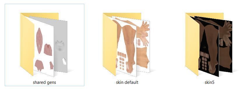 Character base 03 3D model_2