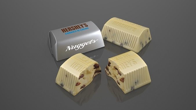 HERSHEYS Nuggets Cookies n Creme 3D model