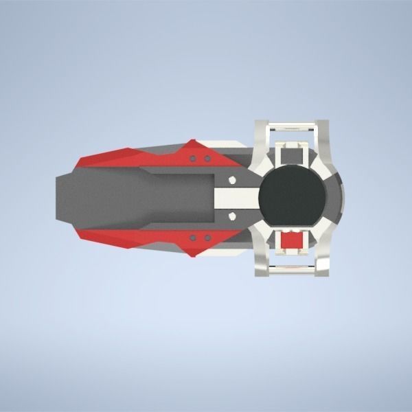 Kamen Rider Faiz Axel Watch SB-555W 3D print model_1