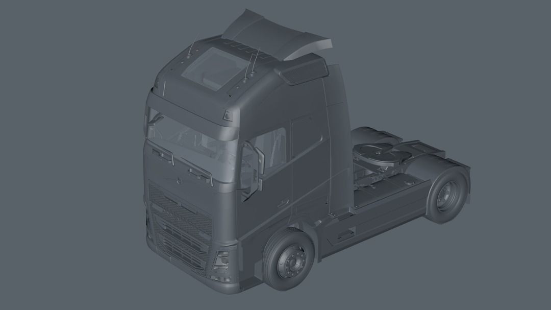 Volvo FH-460 4X2 3D model_16