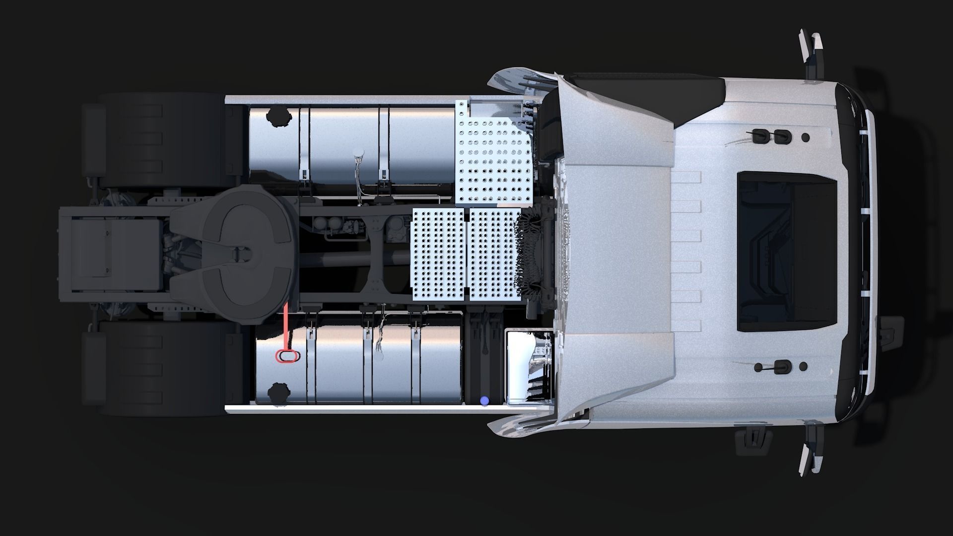 Volvo FH-460 4X2 3D model_11