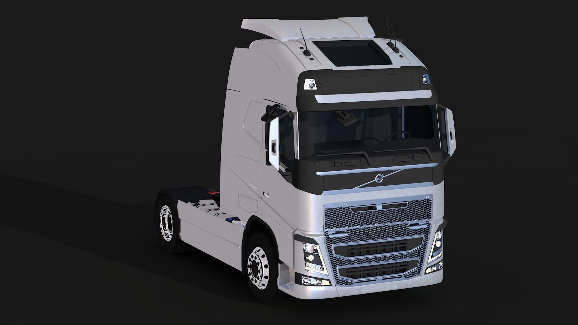 Volvo FH-460 4X2 3D model_1