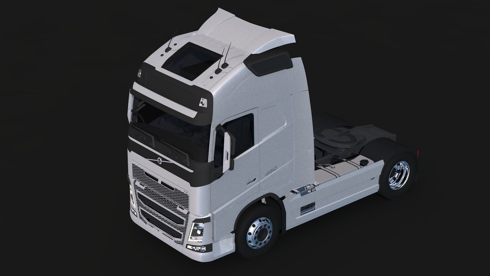 Volvo FH-460 4X2 3D model_4