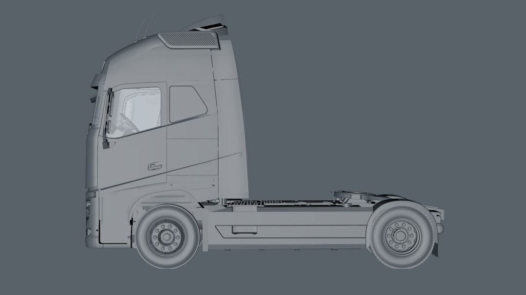 Volvo FH-460 4X2 3D model_17