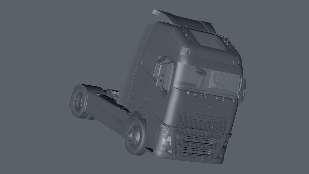 Volvo FH-460 4X2 3D model_12
