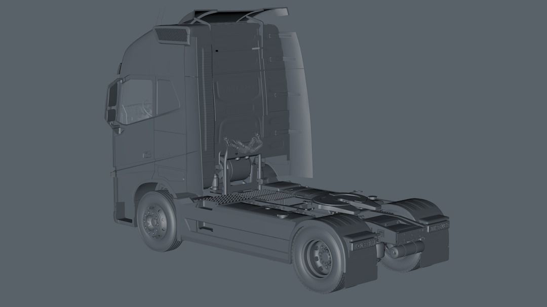 Volvo FH-460 4X2 3D model_18