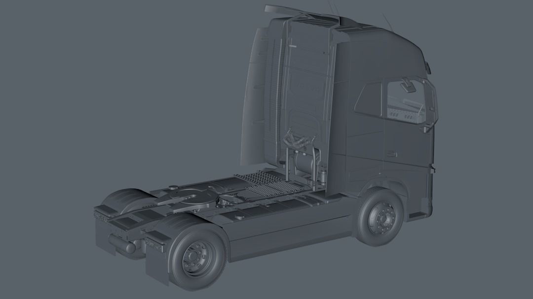 Volvo FH-460 4X2 3D model_21