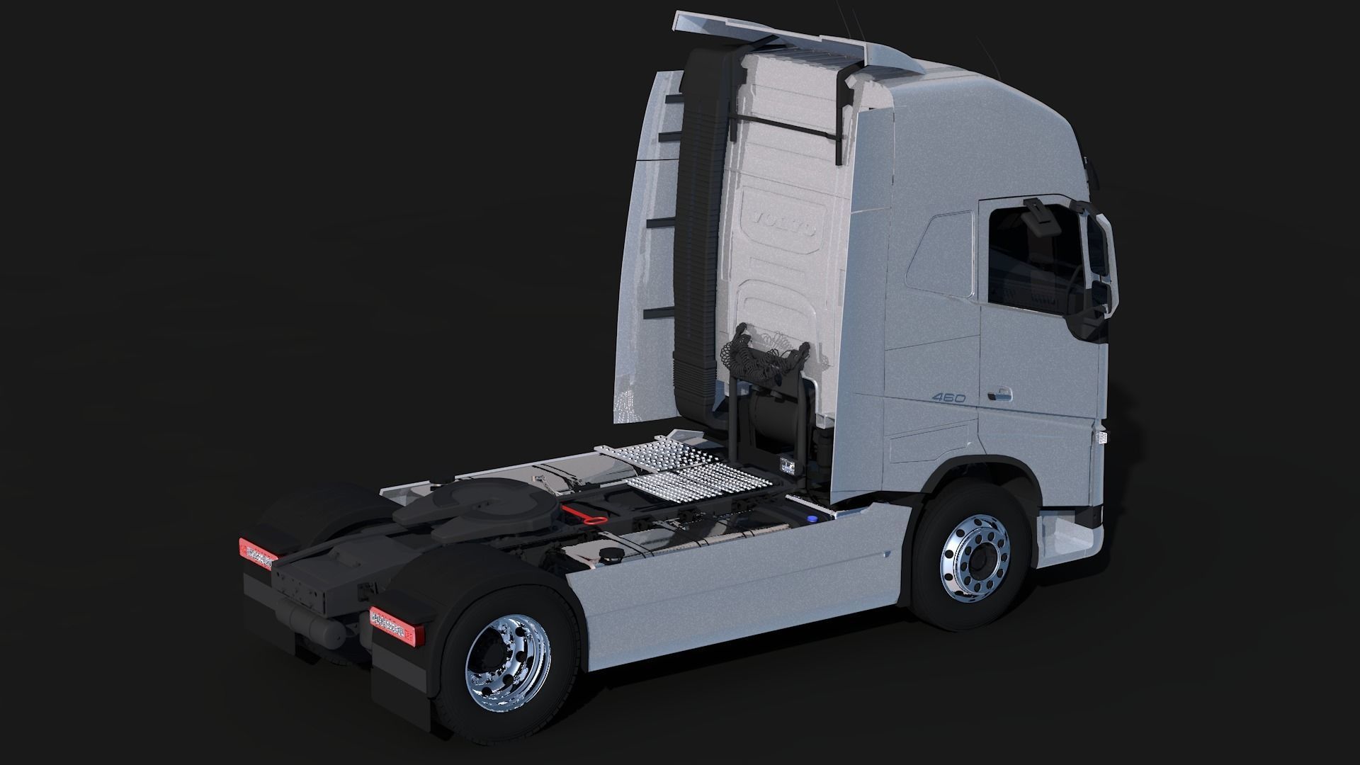 Volvo FH-460 4X2 3D model_9
