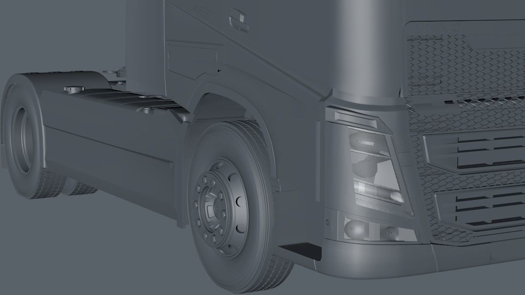 Volvo FH-460 4X2 3D model_14