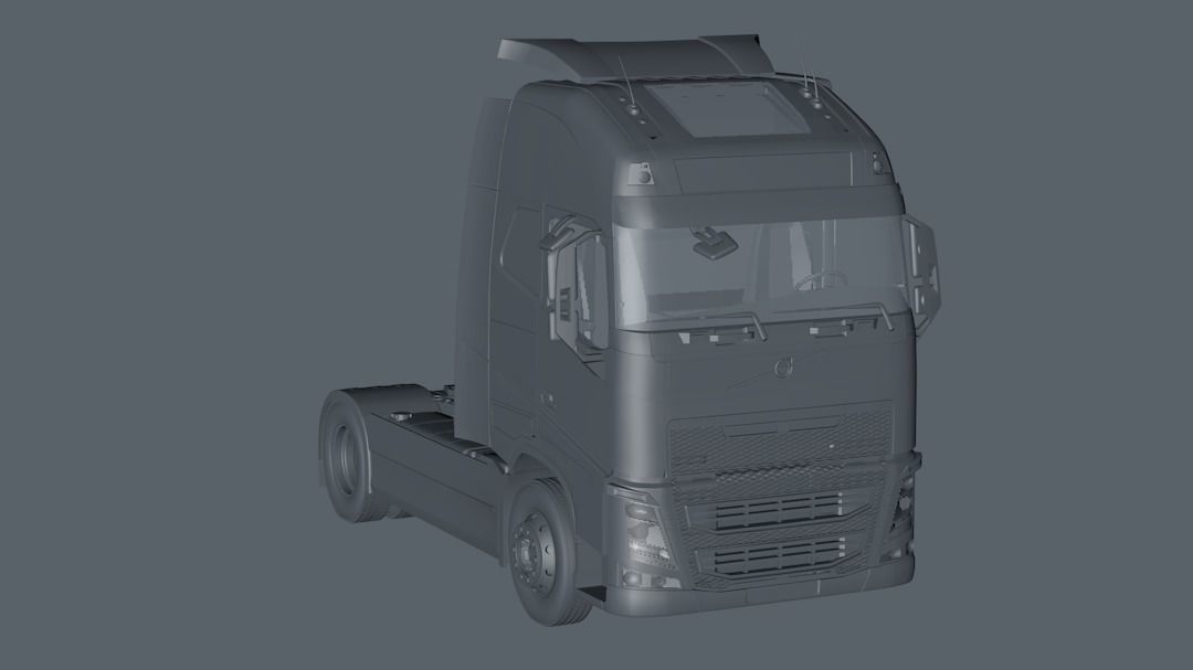 Volvo FH-460 4X2 3D model_13