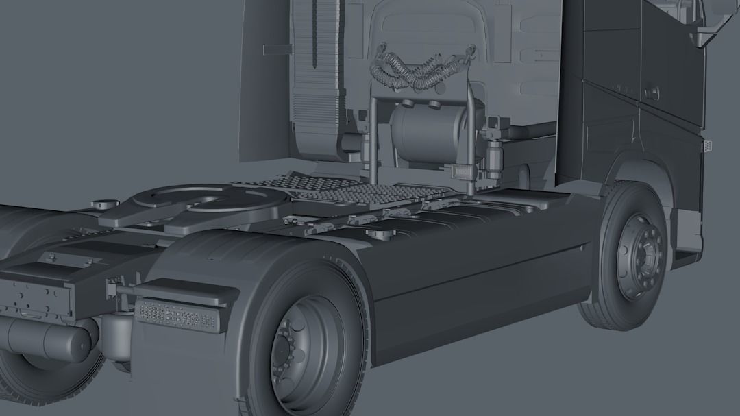 Volvo FH-460 4X2 3D model_22