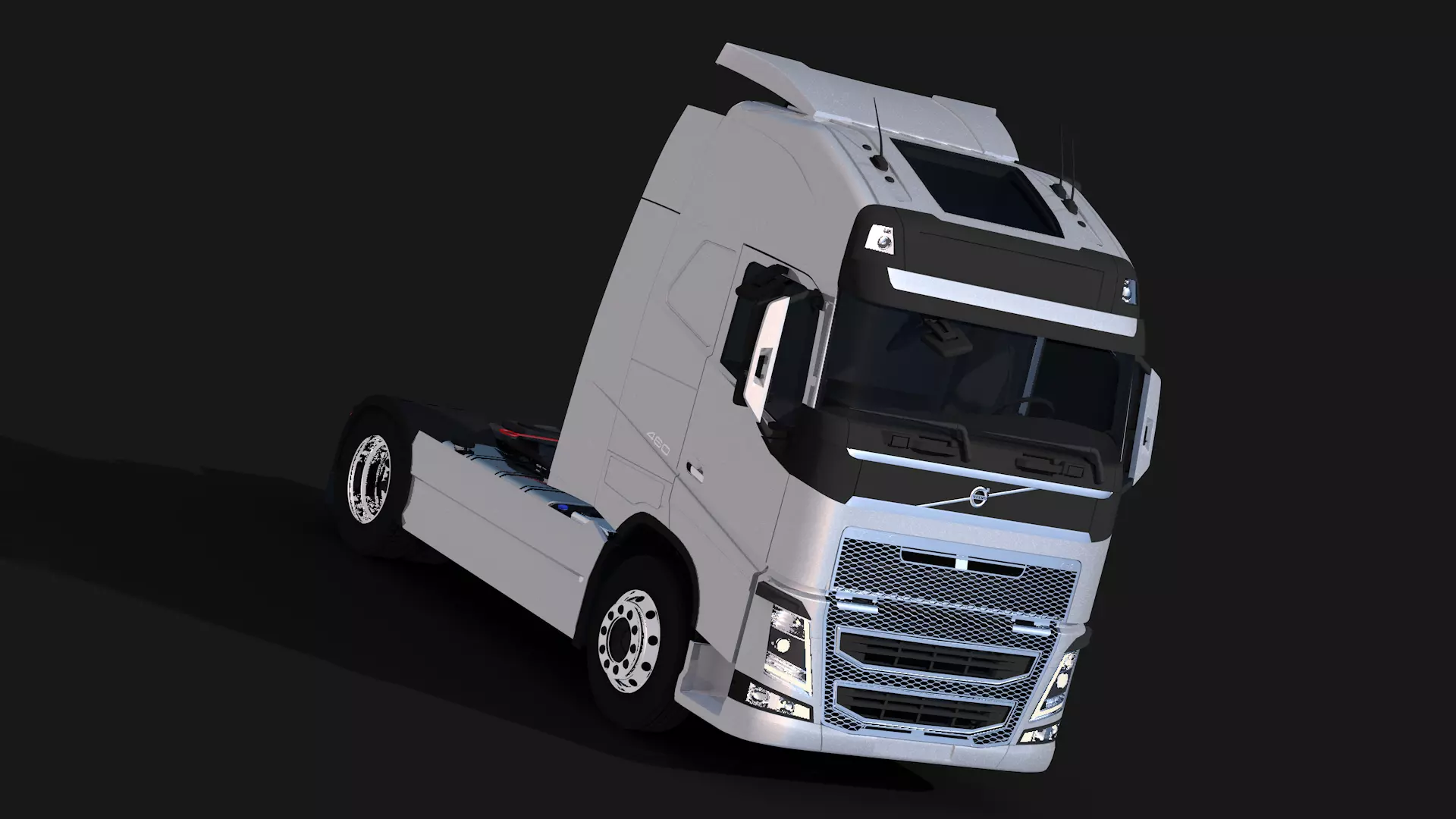 Volvo FH-460 4X2 3D model_0