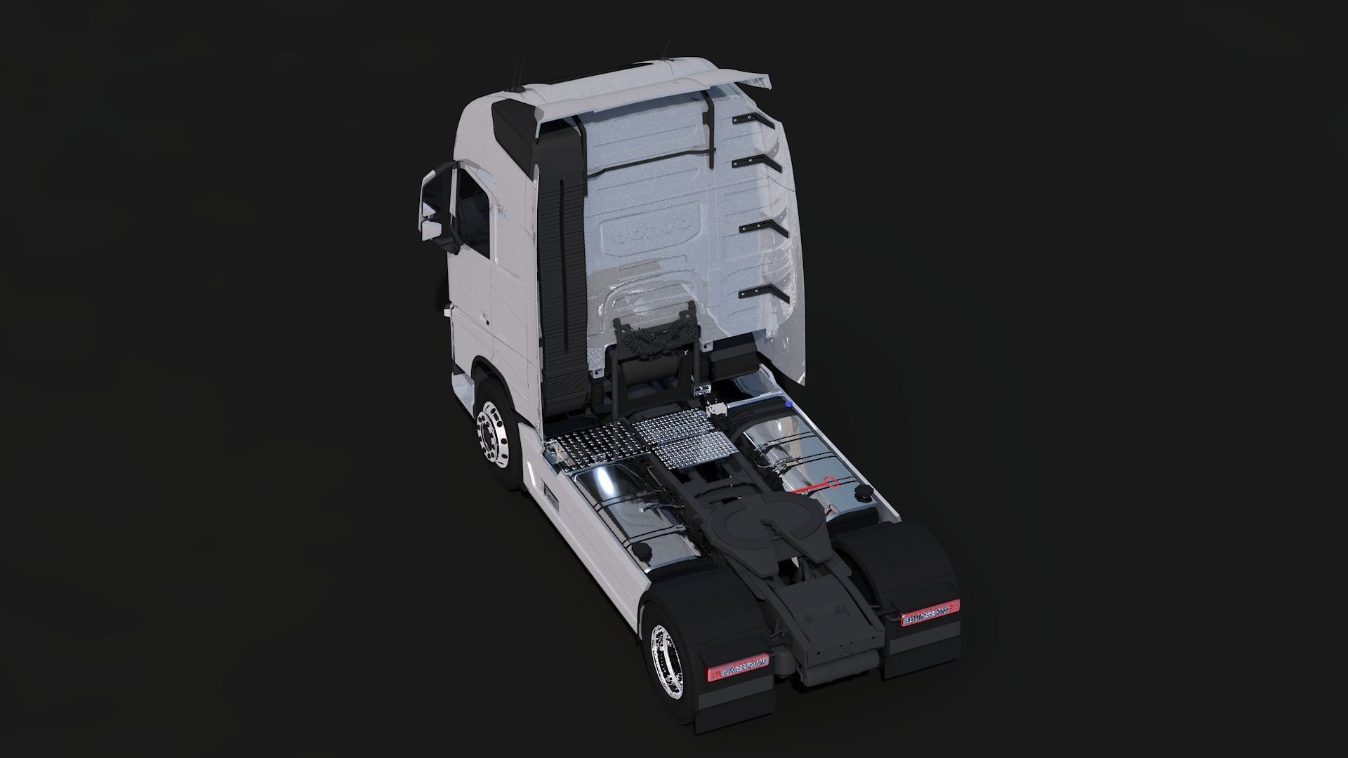 Volvo FH-460 4X2 3D model_7
