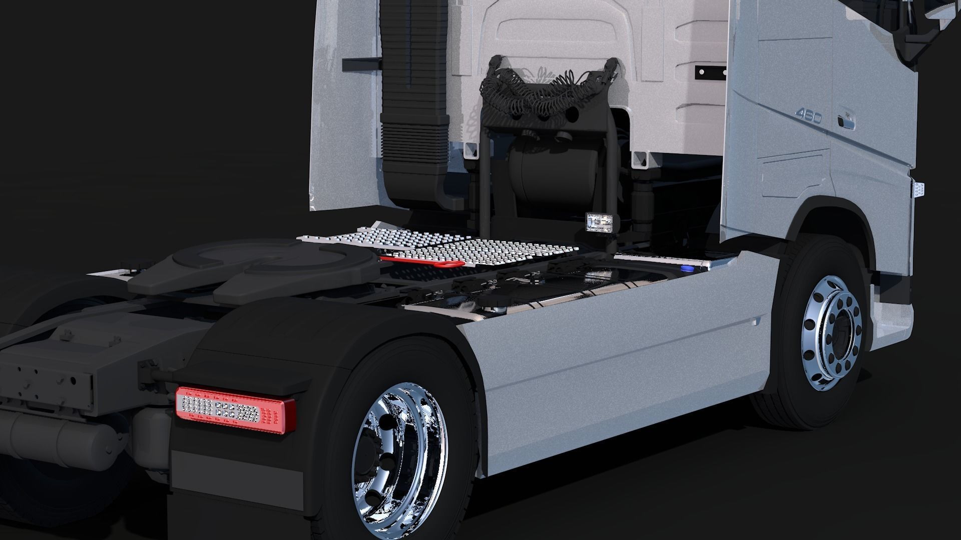 Volvo FH-460 4X2 3D model_10