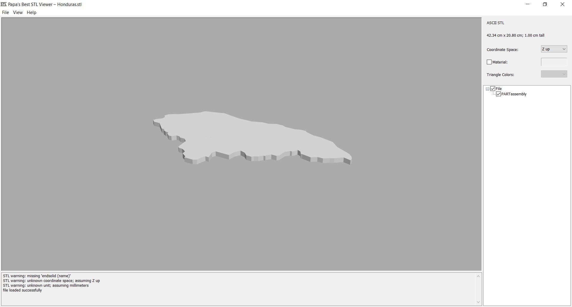 Map - North America - all countries 3D print model_15