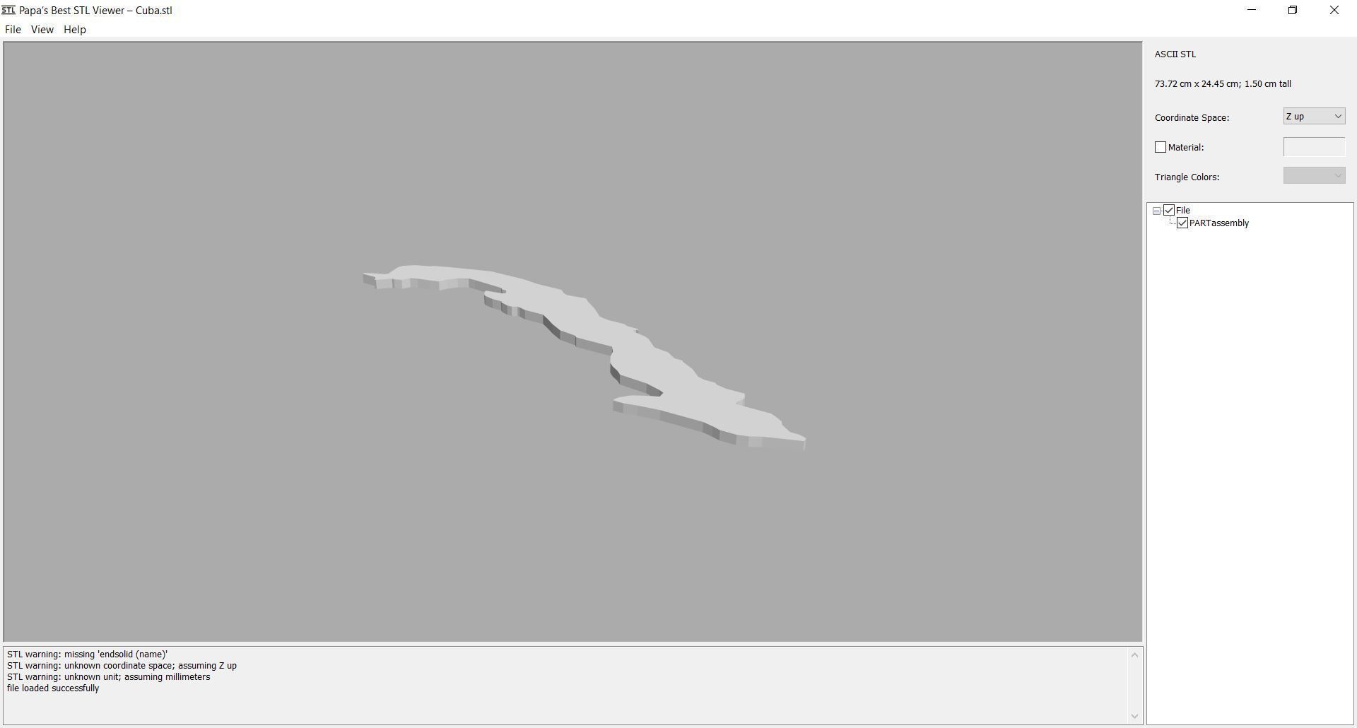 Map - North America - all countries 3D print model_13